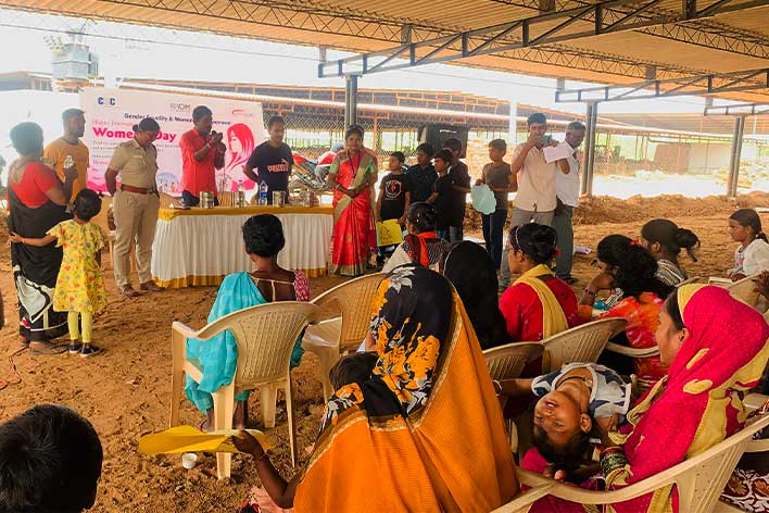 Tamilnadu alliance | Women’s day celebration with Migrants in Dindigul District